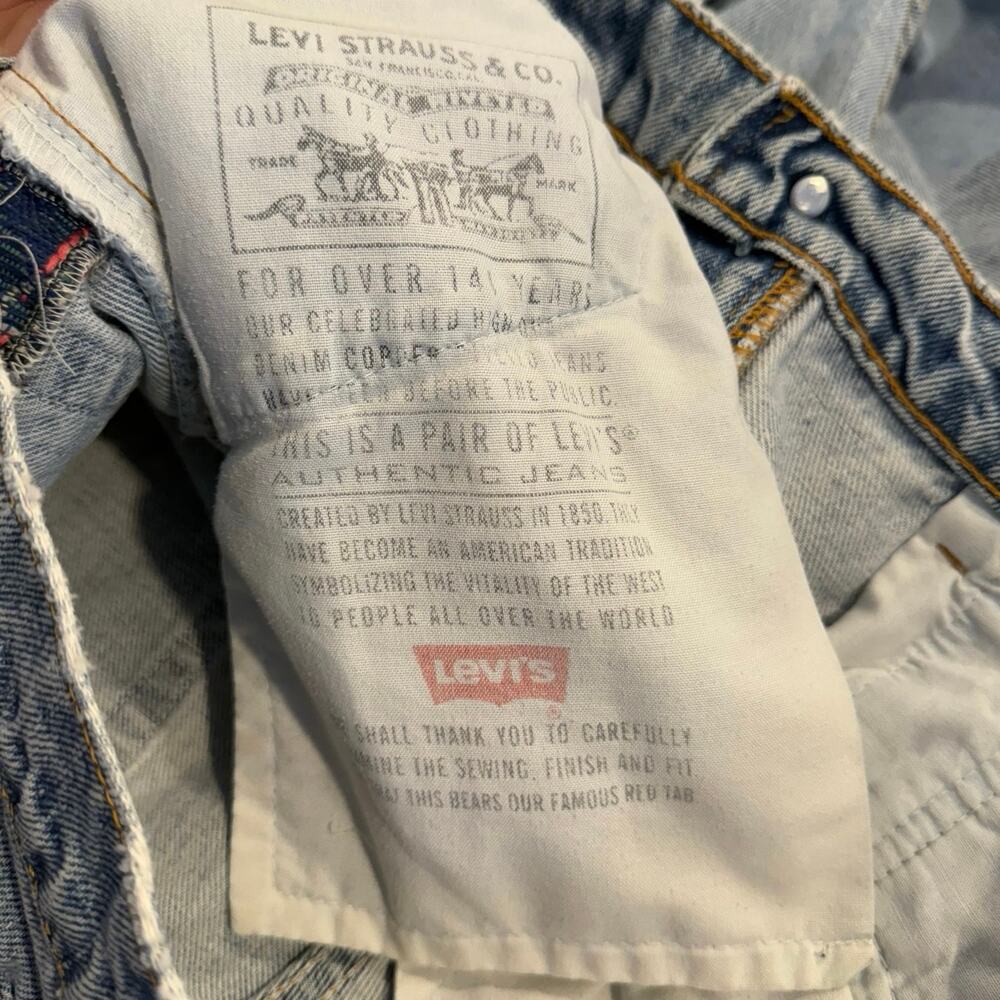 LEVI'S reworked upcycled vintage CUSTOM boho patchwork garden bugs insects 32 - Picture 6 of 12